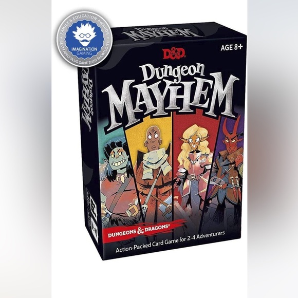 Dungeon Mayhem | Dungeons & Dragons Card Game| 2–4 Players, 120 Cards new sealed - Picture 1 of 6